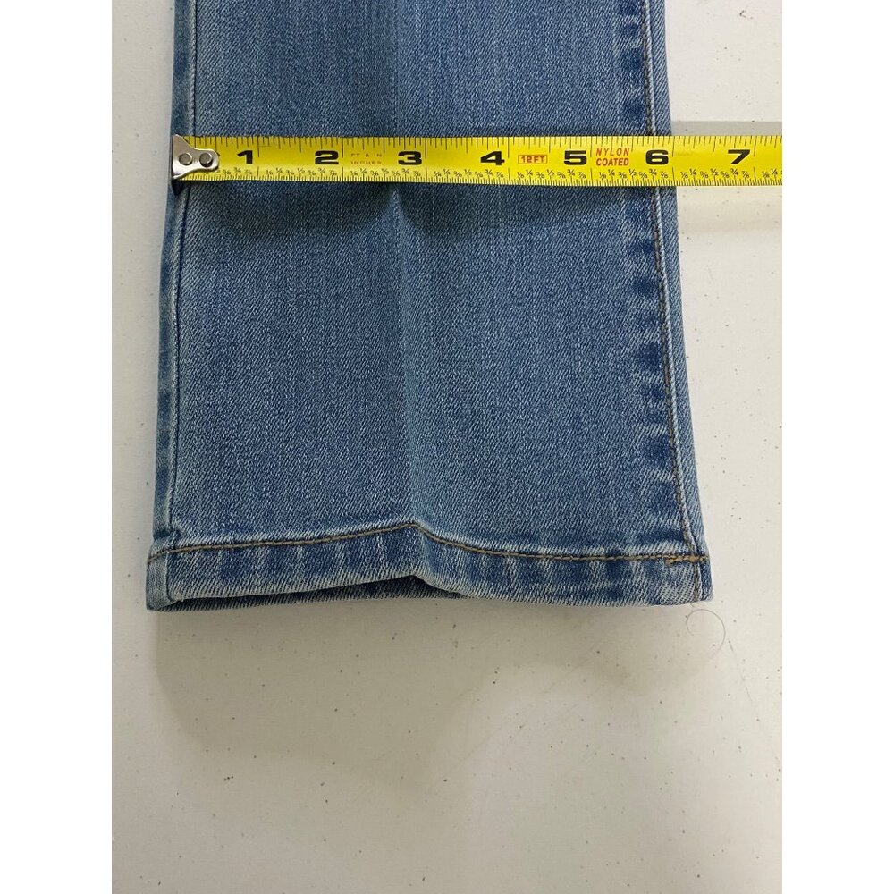 St. John’s Bay Women’s Straight Leg Jeans Size 2S Blue Stretch Denim - Picture 11 of 13